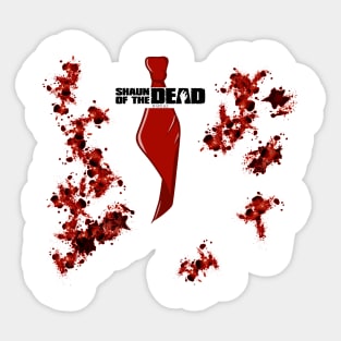 Shaun of the dead Sticker